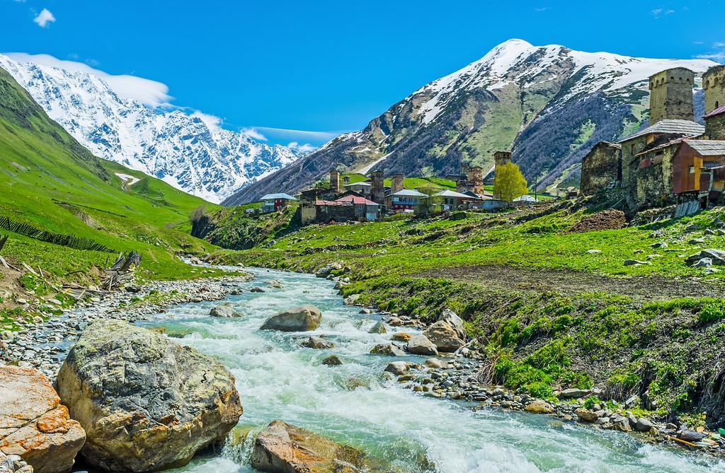 Guesthouse Angelina Ušguli Exteriér fotografie