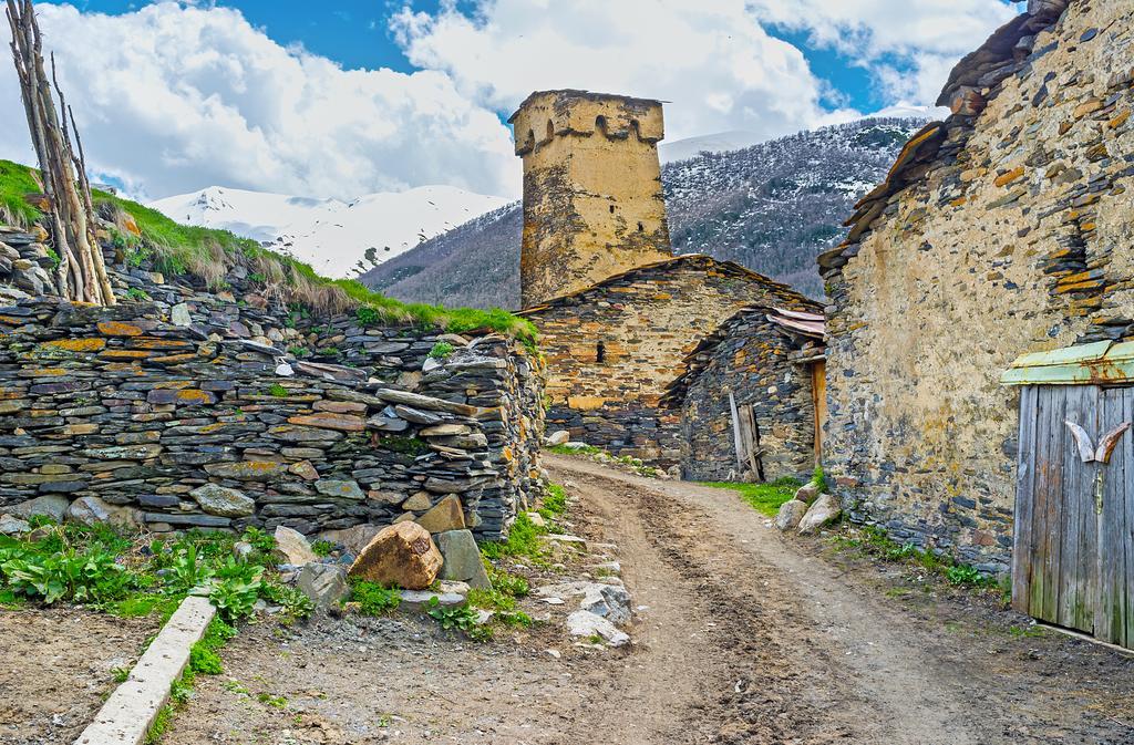 Guesthouse Angelina Ušguli Exteriér fotografie