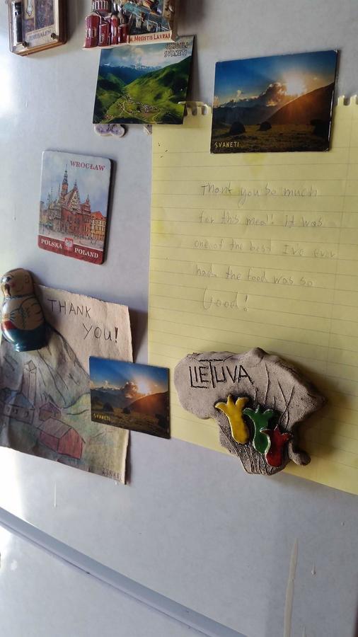 Guesthouse Angelina Ušguli Exteriér fotografie